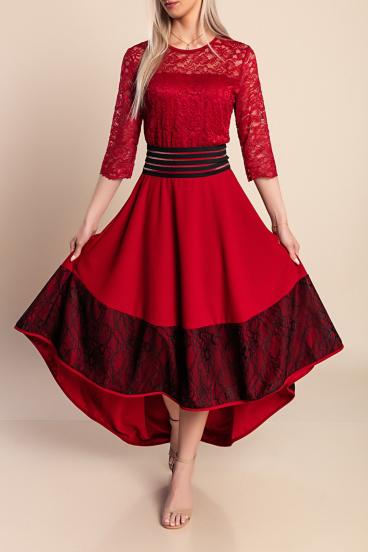 Rochie Bianca, visiniu