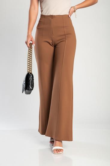 Pantaloni lungi eleganti, camel
