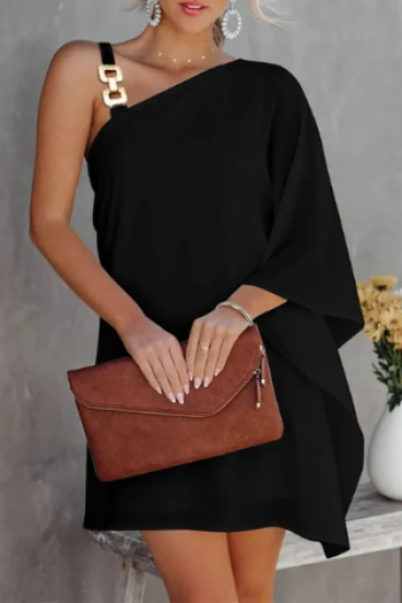 Rochie mini elegantă, neagra