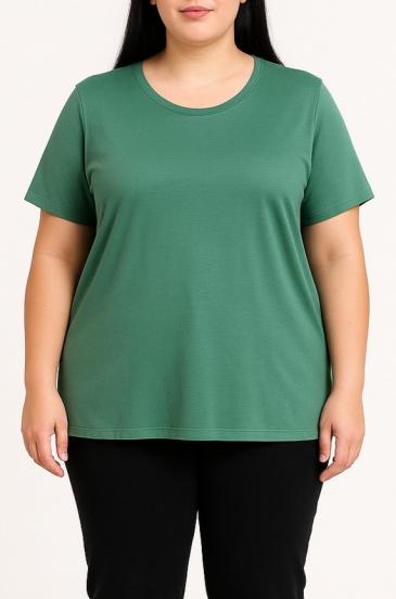 Tricou din viscoză, verde