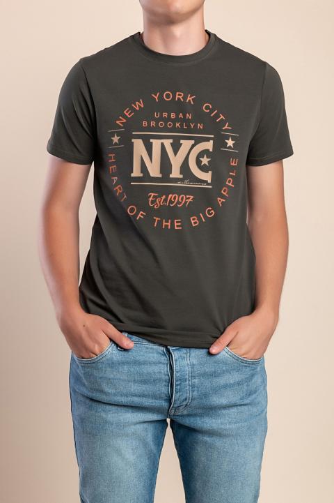 Tricou pentru bărbați, olive