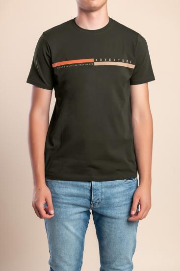 Tricou bărbați din bumbac, Olive