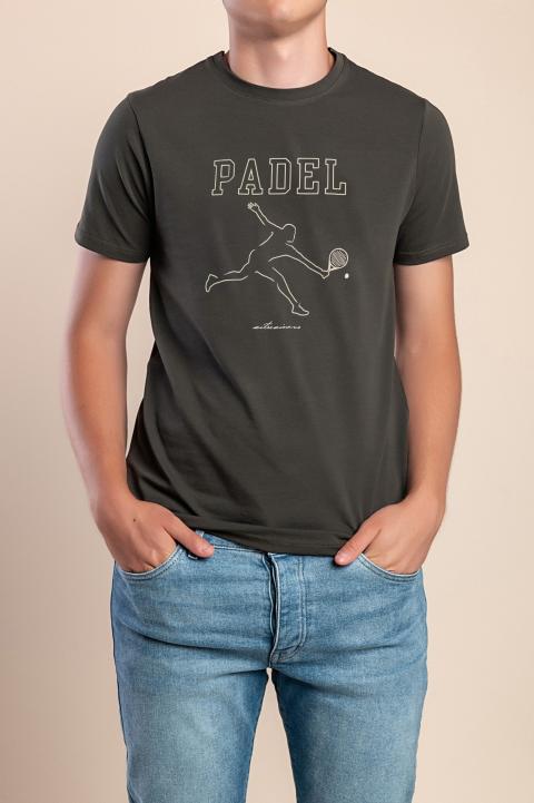 Tricou bărbați din bumbac, olive