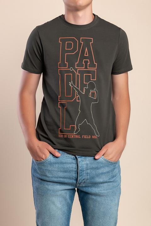 Tricou bărbați din bumbac, olive