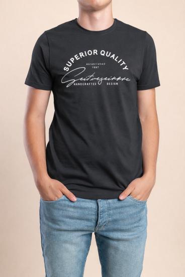 Tricou bărbați din bumbac, gri
