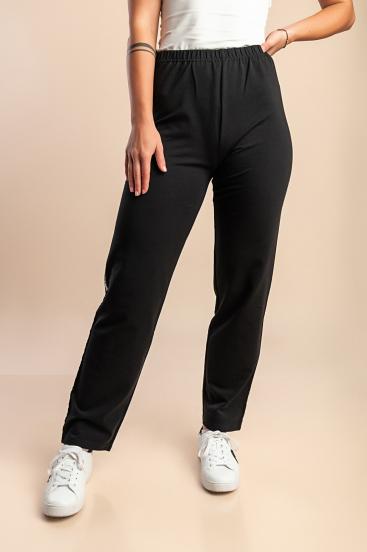 Pantaloni din bumbac, negri