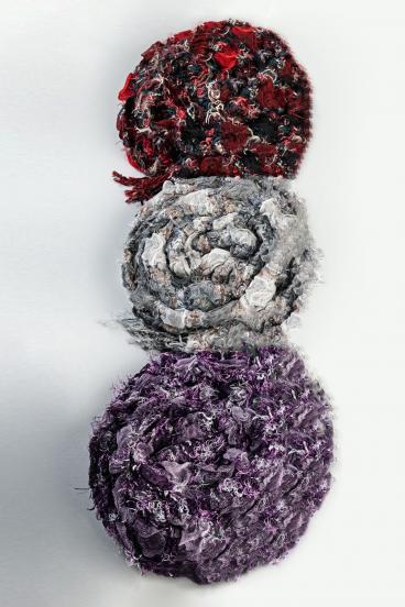 Set de 3 eșarfe, multicolore