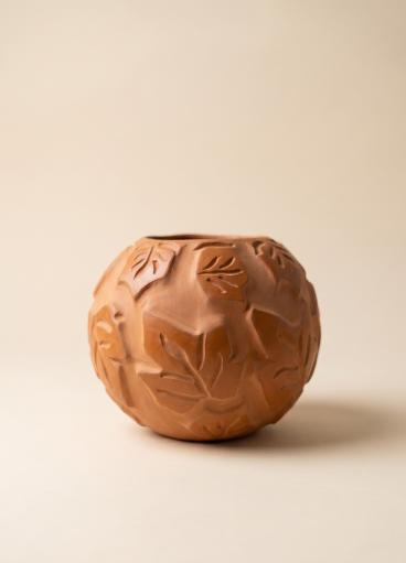 Vază ceramică realizată manual