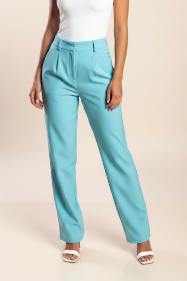 Pantaloni eleganți, mentă