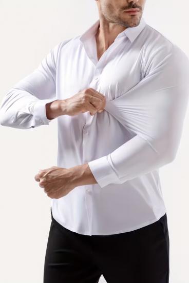 Cămașă fără cute – cămașă elegantă pentru bărbați, fără călcare, super elastică și respirabilă, pentru ținute business, casual și de zi cu zi