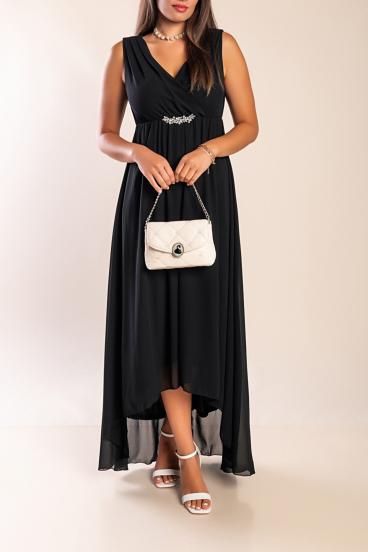 Rochie midi eleganta Graciana, neagra